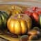 Autumn Harvest Artificial Pumpkin, Acorn &#x26; Leaf Thanksgiving Decoration Set